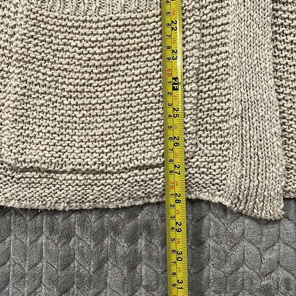 Aerie Beige Oversized Cardigan - Picture 8 of 10